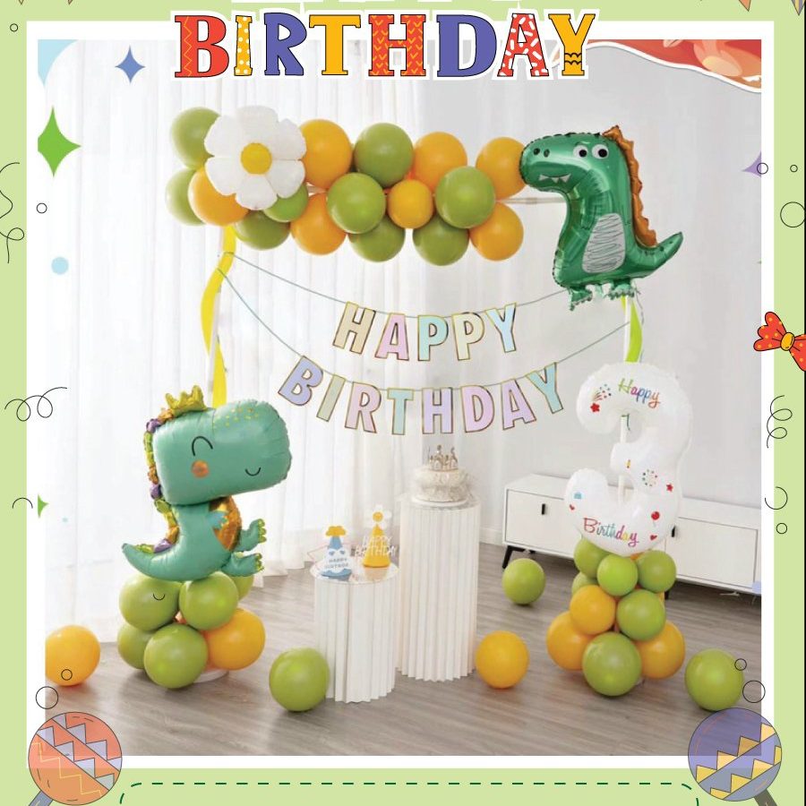 Set bóng sinh nhật Happy Party