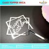 CAKE TOPPER MICA 17