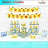 Phụ kiện trang trí sinh nhật chủ đề POKEMON