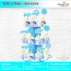 THÁP 3 TẦNG CHỦ ĐỀ HEO XANH