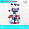 THÁP 3 TẦNG CHỦ ĐỀ SPIDERMAN
