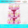 THÁP 3 TẦNG CHỦ ĐỀ CÔNG CHÚA DISNEY