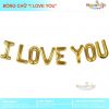 BÓNG CHỮ "I LOVE YOU"