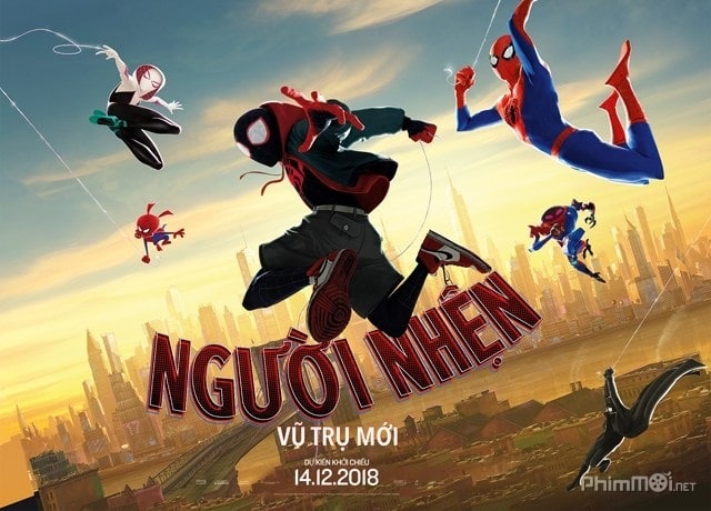 người nhện vũ trụ mới