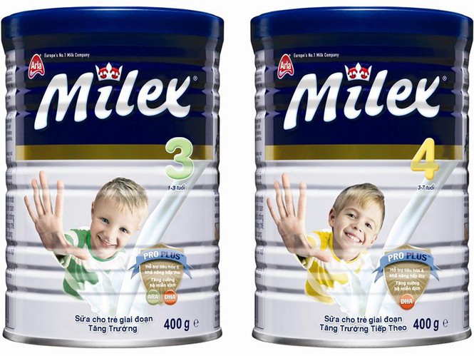 sữa bột milex