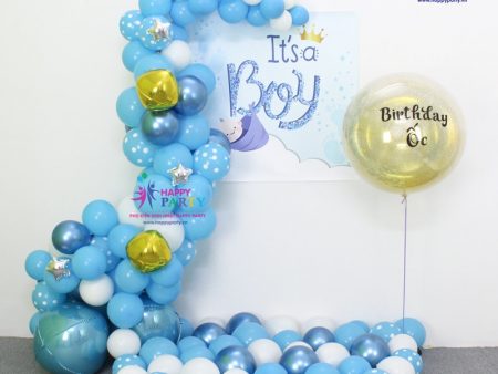 Bọt Biển - Baby Boy - Set Trang Trí Tường Baby Boy