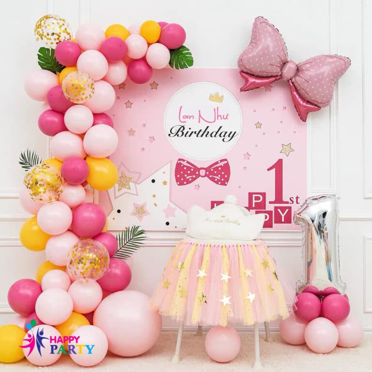 ĐIỂM NỔI BẬT KHI MUA PHỤ KIỆN TRANG TRÍ SINH NHẬT CAO TẠI HAPPY PARTY