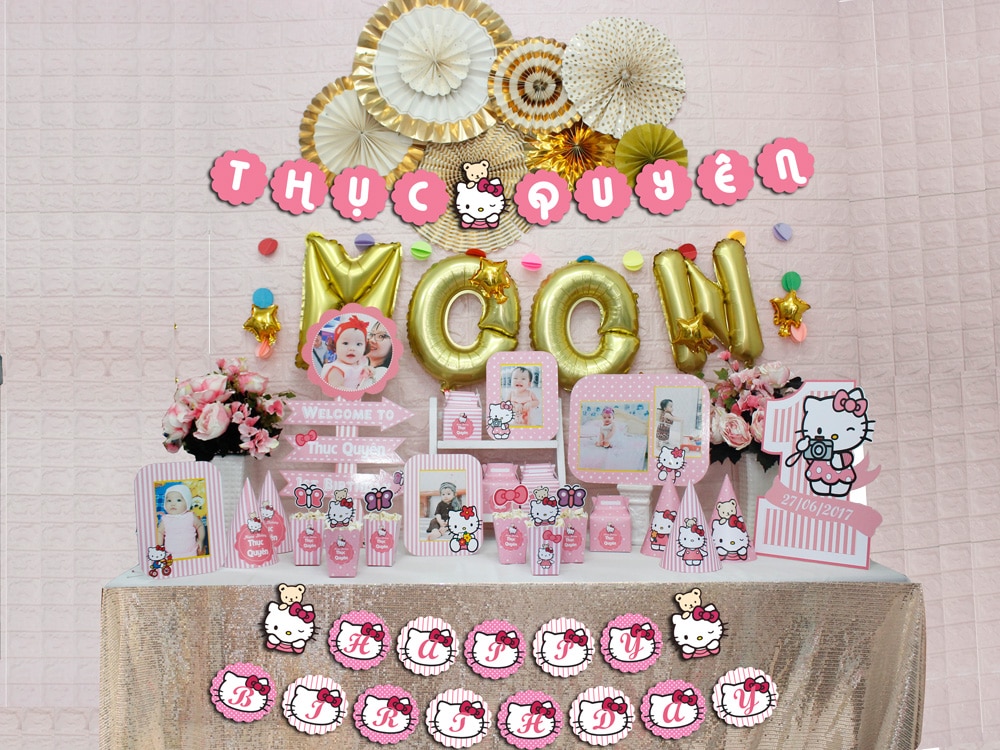 Mua đồ trang trí thôi nôi Quận 2