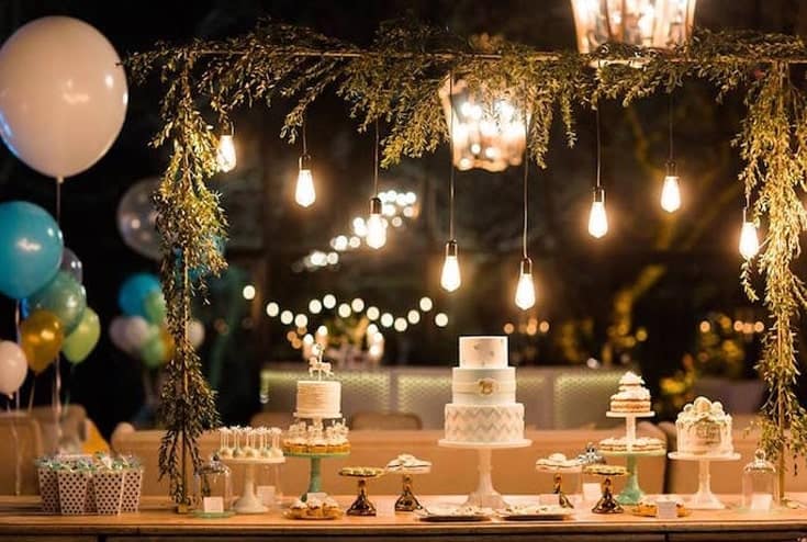 Tổ chức sinh nhật ngoài trời
