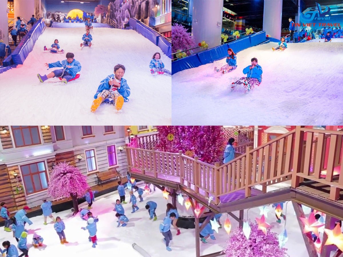 Khu vui chơi giải trí Snow Town Sài Gòn