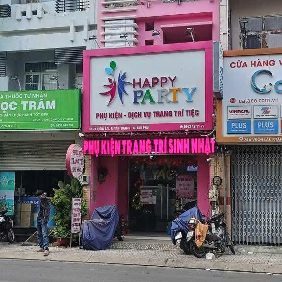 Cửa hàng phụ kiện trang trí sinh nhật Happy Party